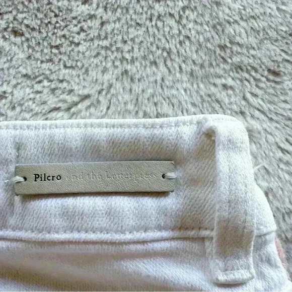 NWOT Anthropologie Pilcro Crochet High Rise Pants size 25 - Picture 3 of 5